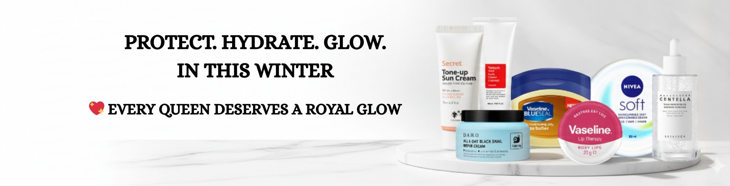 Protect. Hydrate. Glow. This Winter